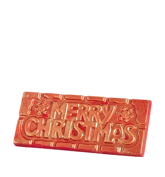 Schokoladentafel «Merry Christmas»